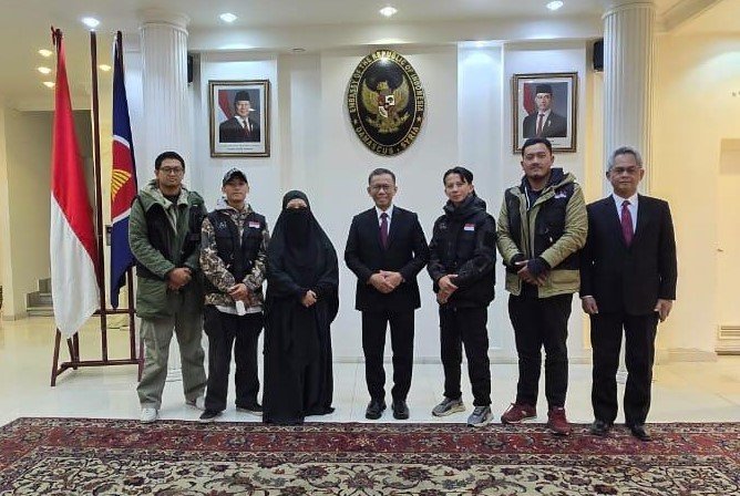 Tim HAI Berkunjung ke KBRI di Damaskus Suriah Sebagai Bentuk Koordinansi dan Komitmen Kemanusiaan di Bumi Syam